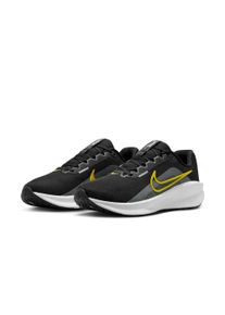 Laufschuh Nike "DOWNSHIFTER 13", Herren, Gr. 43, schwarz, bright citron, iron grau, wei&szlig;, Synthetik, Textil, Schuhe Laufschuh