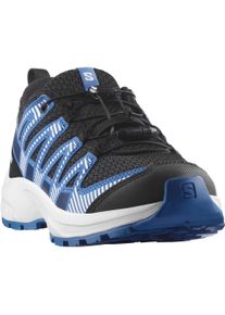 Wanderschuh Salomon "XA PRO V8 J", Damen, Gr. 34, wei&szlig; (schwarz, wei&szlig;, french blau), Synthetik, Textil, Schuhe Wanderschuh