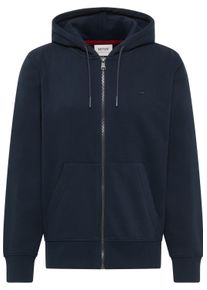 Sweatshirt Mustang "Herren Style Brighton", Herren, Gr. L, navy, 80% Baumwolle, 20% Polyester, regular fit, Sweatshirts Sweatshirt