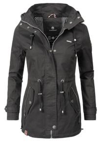 Outdoorjacke Marikoo "&Uuml;bergangsjacke Nyokoo", Damen, Gr. M, schwarz, Obermaterial: 100% Baumwolle CO. Obermaterial: Futter: 100% Polyester PES. 100% Polyester PES., Jacken Outdoorjacke