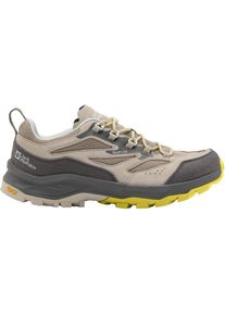 Wanderschuh Jack Wolfskin "CYROX VENT LOW M", Herren, Gr. UK 10,5 - EU 45, Normalschaft, gr&uuml;n (chartreuse), Obermaterial: Synthetik. Obermaterial 2: Textilmaterial. Futter: Polyester, Schuhe Wanderschuh