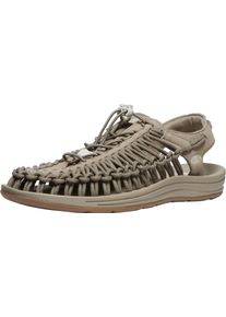 Sandale Keen "UNEEK", Damen, Gr. 44,5, timberwolf, plaza taupe, Synthetik, Schuhe Sandale