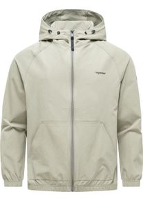 Anorak Ragwear "Anorak Roog A", Damen, Gr. XL, gr&uuml;n (dusty olive), Obermaterial: 94% Polyester PES. 6% Elasthan EL., l&auml;ssig geschnitten, hoch geschlossener Ausschnitt, &Auml;rmel ohne &Auml;rmelschlitz B&uuml;ndchen, Jacken Anorak, Sportliche &Uuml;bergangsjacke mit Kapuze