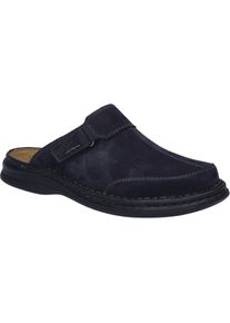 Clog Josef Seibel "Max 93, ocean", Herren, Gr. 48, blau (ocean), Obermaterial: 100% Rindsleder Leather cow., Schuhe Clog