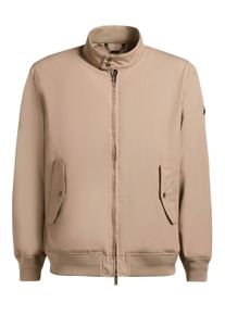 Bomberjacke Khujo "Bomberjacke Agano", Damen, Gr. XXL, beige (light camel), Obermaterial: 65% Polyester PES. 35% Baumwolle CO. Obermaterial: Futter: 100% Polyester PES., gerade, hoch geschlossener Ausschnitt, eng Rippstrickb&uuml;ndchen, Jacken Bomberjacke, Coole Herren &Uuml;bergangsjacke