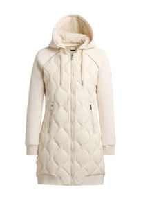 Kurzmantel Khujo "Kurzmantel Nora", Damen, Gr. XL, wei&szlig; (sanftes wei&szlig;), Obermaterial: 100% Nylon NY. Obermaterial: Futter: 100% Nylon NY. 100% Polyester PES., M&auml;ntel Kurzmantel