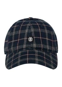 Fitted Cap Element "Icon Dad Check", Herren, blau (tartan blau), Obermaterial: 60% Walkfrottier, 40% Walkfrottier;, Caps Fitted Cap