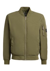 Bomberjacke Khujo "Bomberjacke Tawas", Damen, Gr. XL, gr&uuml;n (olive), Obermaterial: 70% Baumwolle CO. 30% Nylon NY. Obermaterial: Futter: 100% Polyester PES., l&auml;ssig geschnitten, hoch geschlossener Ausschnitt, Rippstrickb&uuml;ndchen, Jacken Bomberjacke, L&auml;ssige Herren &Uuml;bergangsjacke