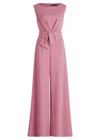 Jumpsuit Vera Mont "Jumpsuit mit weitem Bein", Damen, Gr. 48, EURO, rosa (desert rose), Obermaterial: 95% Polyester PES. 5% Elasthan EL., Overalls Jumpsuit