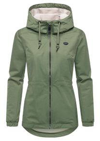 Outdoorjacke Ragwear "&Uuml;bergangsjacke Dankka Tech", Damen, Gr. XL, gr&uuml;n (olive25), Obermaterial: 100% Polyester PES. Obermaterial: Futter: 100% Polyester PES., Jacken Outdoorjacke