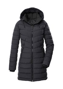 G.I.G.A. by Killtec Steppmantel "GW 74 WMN QLTD PRK", Damen, Gr. 38, blau (navy), Obermaterial: 100% Polyester;Futter: 100% Polyester;F&uuml;llung: 100% Polyester, G.I.G.A. DX BY KILLTEC, M&auml;ntel Steppmantel, Wasserabweisender, winddichter Steppparka mit abnehmbarer Kapuze