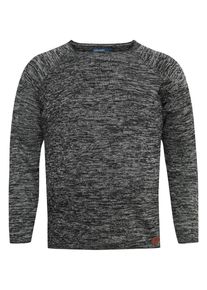 Strickfleece-Pullover Blend "Strickpullover BHBDan", Herren, Gr. 3XL, schwarz, Obermaterial: 50% Baumwolle CO. 50% Polyacryl PAN., Pullover Strickfleece-Pullover