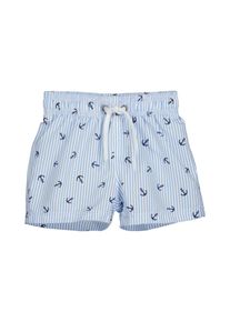 Badeshorts Blue Seven, Jungen, Gr. 116 (122), N-Gr, hl blau, Web, Polyester, bedruckt, Badehosen Badeshorts, Sport- und Beach-Bermudas