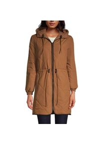 LANDS' END Boucl&eacute;-Wendemantel, Damen,  Braun, by Lands' End