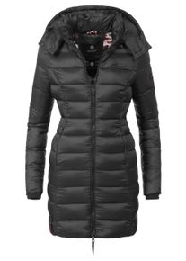 Steppmantel Marikoo "Steppmantel Abendsternchen", Damen, Gr. XXL, schwarz, Obermaterial: 100% Nylon NY. Obermaterial: Futter: 100% Polyester PES. 100% Polyester PES., M&auml;ntel Steppmantel