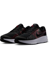Laufschuh Nike "Run Defy", Herren, Gr. 44,5, schwarz, cool grau, university rot, wei&szlig;, Synthetik, Textil, Schuhe Laufschuh, sportlicher Stil, Gummilaufsohle, Schn&uuml;rung