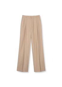 Stoffhose Seidensticker, Herren, Gr. 36, Normalgr&ouml;&szlig;en, beige, 48% Leinen, 31% Polyester, 17% Viskose, 4% Elasthan, unifarben, Hosen Stoffhose