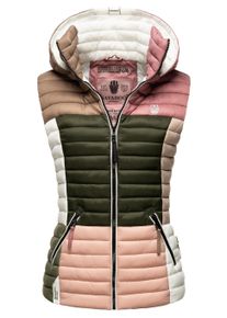 Steppweste Navahoo "Steppweste Shadaa Multikulti", Damen, Gr. L, bunt (multicolour naturals), Obermaterial: 100% Nylon NY. 100% Polyester PES., Westen Steppweste