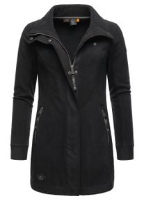Kapuzensweatjacke Ragwear "Fleecejacke Letrice Fleece", Damen, Gr. S, schwarz, Obermaterial: 100% Polyester PES., Sweatjacken Kapuzensweatjacke