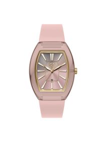 Ice Watch Quarzuhr ICE-WATCH "ICE boliday - Dome - Small - 3H + Date", rosa, Armbanduhren, Damen, Quarzuhr, Armbanduhr, Damenuhr, analog, Datum, Silikonarmband
