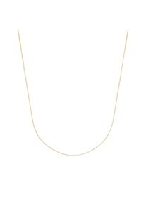 Collierkettchen Amor, gelbgoldfarben, Halsketten, Damen, Gelbgold 585, L: 38 B: 0,6mm, Collierkettchen, Made in Germany, B:0,6mm