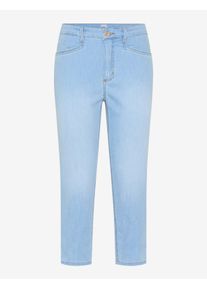 Brax Damen Style MARY C USED BLEACHED BLUE, denim hellblau, Gr. 34