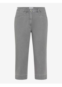 Raphaela by Brax Damen Hose Style CAREN CAPRI, dunkelgrau, Gr. 36