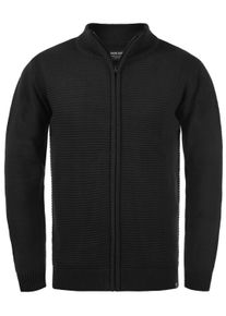 Cardigan INDICODE "Cardigan IDRickert", Damen, Gr. XL, schwarz, Obermaterial: 100% Baumwolle CO., Strickjacken Cardigan