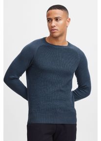 Rundhalspullover Blend "Rundhalspullover BHGandolf", Herren, Gr. XL, blau (navy), Obermaterial: 100% Baumwolle CO., Pullover Rundhalspullover