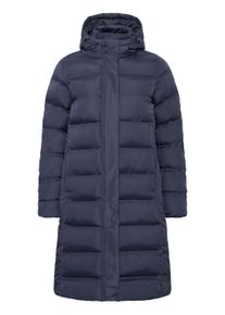 Steppmantel oxmo "Steppmantel OXMARINETTA", Damen, Gr. XL, blau (total eclipse), Obermaterial: 100% Polyester PES., M&auml;ntel Steppmantel