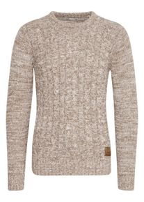 !Solid Strickfleece-Pullover SOLID "Strickpullover SDPhilemon", Herren, Gr. XL, beige (dune), Obermaterial: 100% Baumwolle CO., Pullover Strickfleece-Pullover
