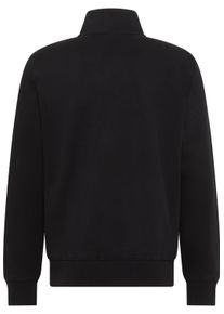 Sweatshirt Mustang "Herren Style Franklin", Herren, Gr. L, schwarz, 80% Baumwolle, 20% Polyester, regular fit, Sweatshirts Sweatshirt