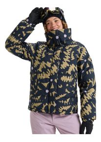 Snowboardjacke Roxy "Snow Winter Rebel 10K", Damen, Gr. M, fennel seed big flower, Obermaterial: 100% Microfaser;, Jacken Snowboardjacke
