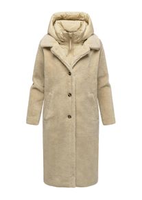 Wintermantel Navahoo "Wintermantel Teddyzauber 14", Damen, Gr. 3XL, beige, Obermaterial: 100% Polyester PES. Obermaterial: Futter: 100% Polyester PES. 100% Polyester PES., M&auml;ntel Wintermantel