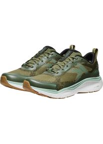 Outdoorschuh Keen "LEIKI WP", Damen, Gr. 37, gr&uuml;n (winter moss, granite gr&uuml;n), Synthetik, Textil, Schuhe Outdoorschuh, wasserdicht