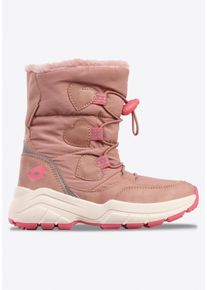 Winterboots Lotto, M&auml;dchen, Gr. 28, pink (rose, pink), Synthetik, Schuhe Winterboots, Winterschuhe, Winterstiefel, Snowboots, wasserdicht & gef&uuml;ttert
