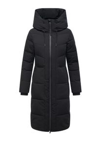 Steppmantel Navahoo "Steppmantel Schokokuss XIV", Damen, Gr. 6XL, schwarz, Obermaterial: 92% Nylon NY. 8% Elasthan EL. Obermaterial: Futter: 100% Polyester PES. 100% Polyester PES., M&auml;ntel Steppmantel