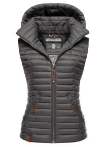 Steppweste Navahoo "Steppweste Shadaa", Damen, Gr. XS, grau (anthrazit), Obermaterial: 100% Nylon NY. Futter: 100% Polyester PES. 100% Polyester PES., Westen Steppweste