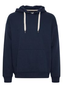 Kapuzenpullover Blend "Hoodie BHHoodie", Herren, Gr. L, blau (marineblaus), Obermaterial: 60% Baumwolle CO. 40% Polyester PES., normal, ohne Ausschnitt, Pullover Kapuzenpullover