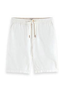Scotch & Soda Bermudas SCOTCH & SODA "Bermuda-Shorts", Herren, Gr. 28, N-Gr, beige, Obermaterial: 67% Baumwolle CO. 33% Leinen LI., Hosen Bermudas