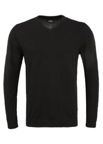 !Solid Strickfleece-Pullover SOLID "Strickpullover SDAlegre", Damen, Gr. XXL, schwarz, Obermaterial: 100% Baumwolle CO., Pullover Strickfleece-Pullover