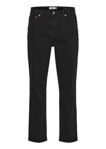 !Solid Regular-fit-Jeans SOLID "Regular-fit-Jeans SDMONTY RYAN", Herren, Gr. 38, L&auml;nge 34, schwarz (schwarz denim), Obermaterial: 98% Baumwolle CO. 2% Elasthan EL., Jeans Regular-fit-Jeans