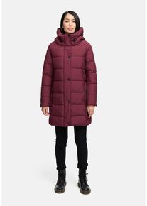Winterjacke Marikoo "Marikoo Karumikoo XVI Damen Winterjacke B987", Damen, Gr. L, rot (wine), Obermaterial: 100% Polyester PES., Jacken Winterjacke