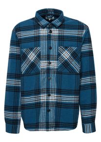 !Solid Langarmhemd SOLID "Langarmhemd SDHaakon", Damen, Gr. M, N-Gr, blau (ensign blau), Obermaterial: 100% Polyester PES., Hemden Langarmhemd