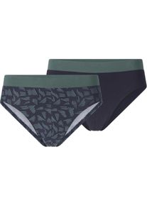 Slip Babista "2er Pack Slip ALDOBESTI", Herren, Gr. L-XL, blau (dunkelblau), Obermaterial: 95% Baumwolle CO. 5% Elasthan EL., Unterhosen Slip