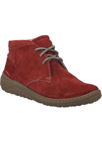 Schn&uuml;rschuh Josef Seibel "Ruby 01, rot", Damen, Gr. 41, rot, Obermaterial: 100% Rindsleder Leather cow., Schuhe Schn&uuml;rschuh
