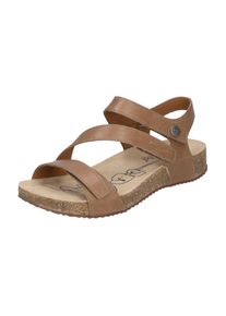 Sandale Josef Seibel "Tonga 25, beige", Damen, Gr. 38, beige (creme), Obermaterial: 100% Rindsleder Leather cow., Schuhe Sandale