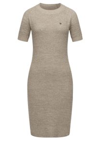 Strickkleid Ragwear "Strickkleid Kolya", Damen, Gr. XXL, N-Gr, beige (bone), Obermaterial: 100% Baumwolle CO., Kleider Strickkleid