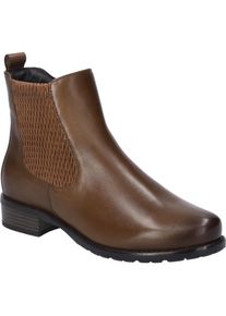 Stiefelette Josef Seibel "Chiara 02, cognac", Damen, Gr. 39, braun (cognac), Obermaterial: 100% Rindsleder Leather cow., Schuhe Stiefelette
