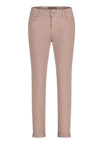 Relaxhose Betty Barclay "Basic-Jeans mit Waschung", Damen, Gr. 46, EURO, beige, Obermaterial: 56% Baumwolle CO. 30% Viskose CV. 12% Polyester PES. 2% Elasthan EL., Hosen Relaxhose